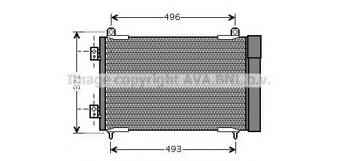 PRASCO PE5258 Condenser, air conditioning